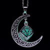 Crescent Moon Magic Pendant Necklace